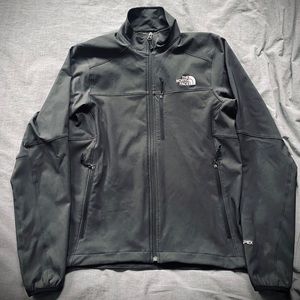 North Face Grey Windbreaker